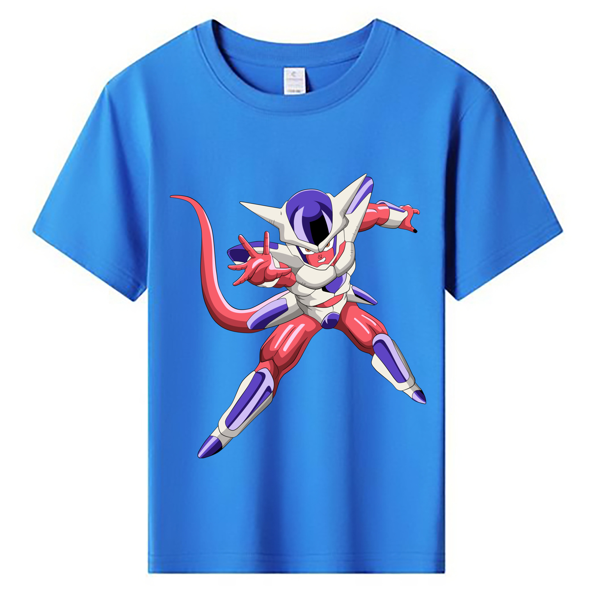 （画像用） ドラゴンボール フリーザ DRAGON BALL Frieza 綿100％キッズTシャツ（フロントプリント）